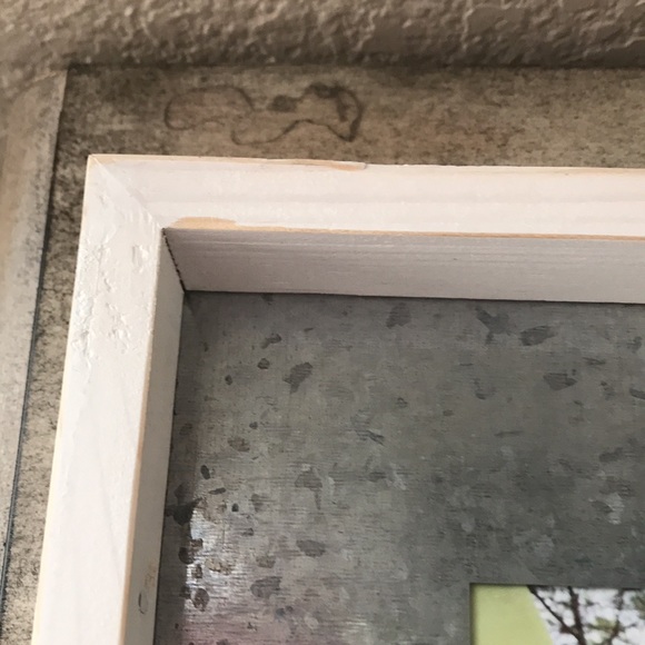 Rustic Farmhouse Shabby Chic Boho galvanized picture frame - Picture 8 of 12